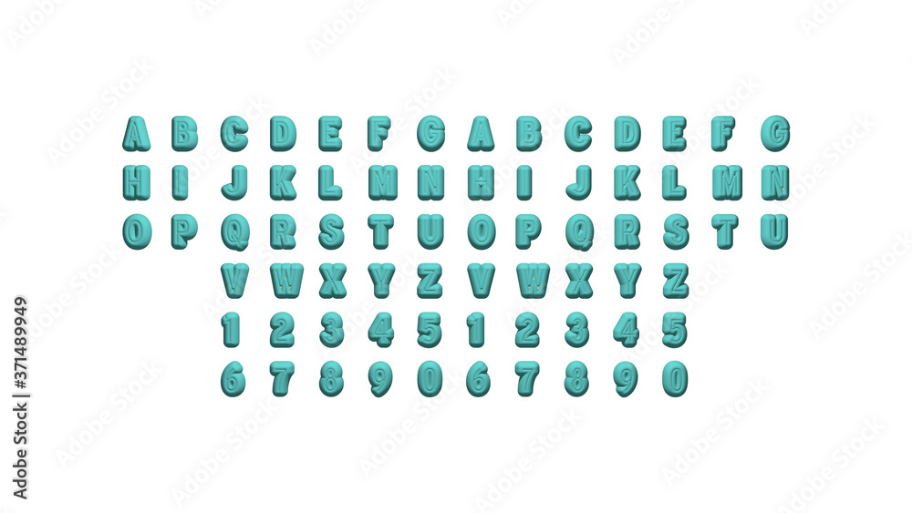written by individual letters on the wall by 3D rendering using a white background and casting shadow from top light written by individual letters on the wall by 3D rendering using a white background and casting shadow from top light