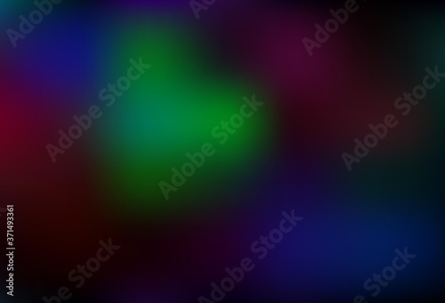 Wallpaper Mural Dark Multicolor vector blurred pattern. Torontodigital.ca