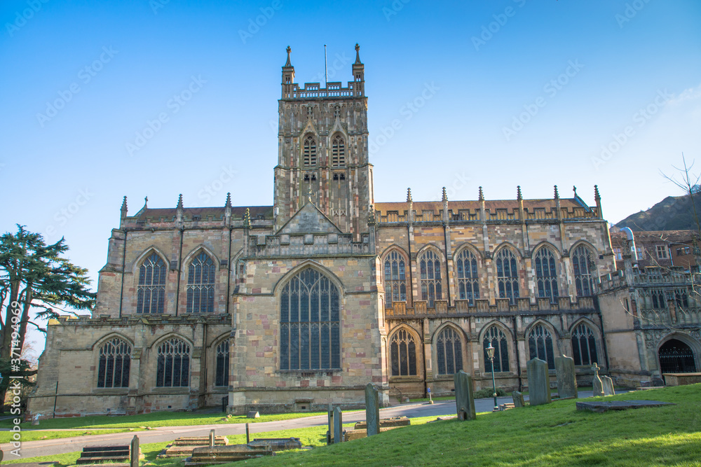 Great Malvern Priory, Malvern, Worcestershire, UK