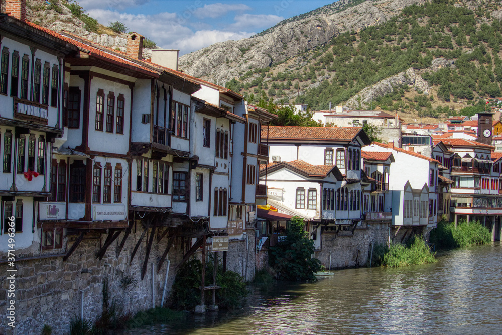 Amasya houses in Turkey