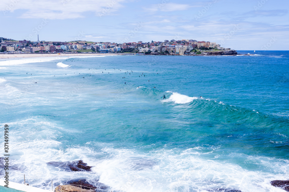 View of Bondi Beach in Sydney, Australia