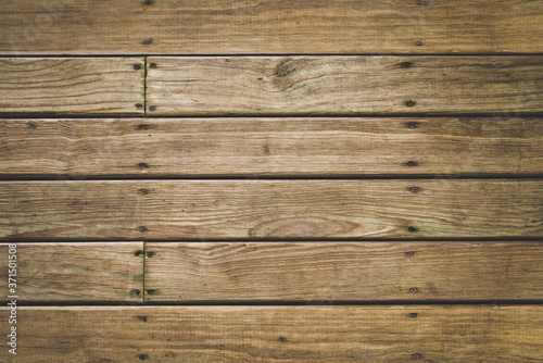 Closeup of wooden panels, top view