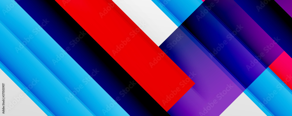 Geometric abstract backgrounds with shadow lines, modern forms, rectangles, squares and fluid gradients. Bright colorful stripes cool backdrops Geometric abstract backgrounds with shadow lines, modern forms, rectangles, squares and fluid gradients. Bright colorful stripes cool backdrops
