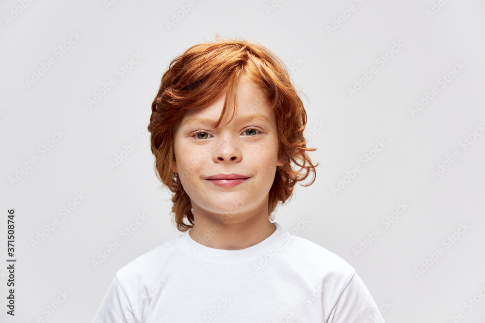 smiling boy t shirts cropped view phone studio lifestyle smiling boy t shirts cropped view phone studio lifestyle