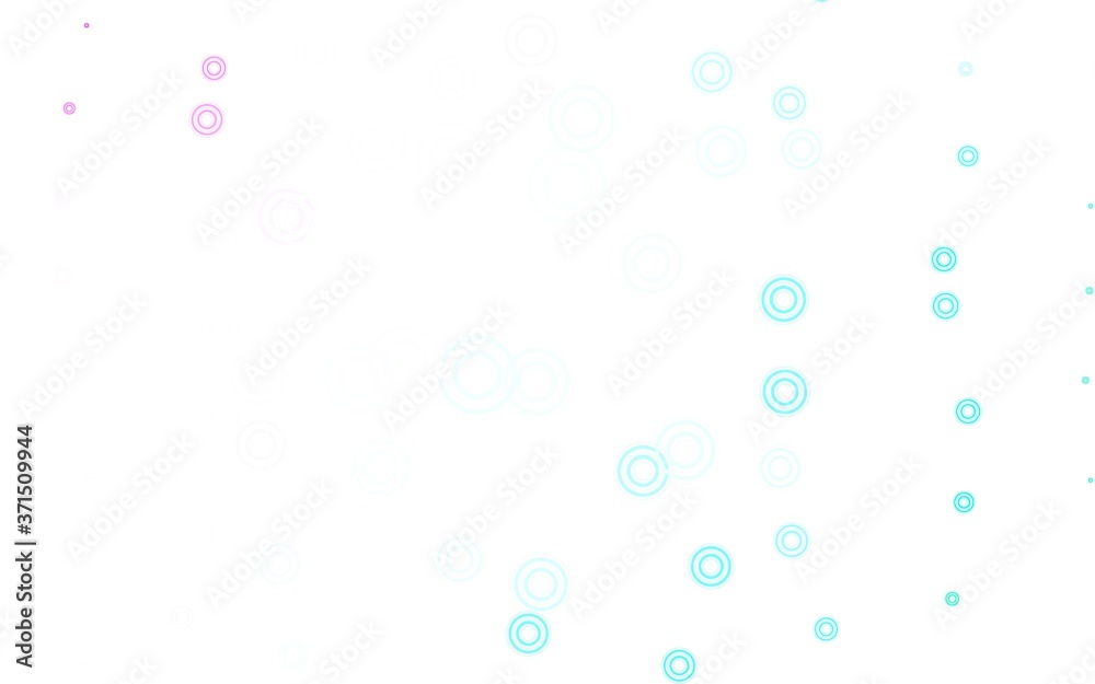 Light Green, Red vector layout with circle shapes.