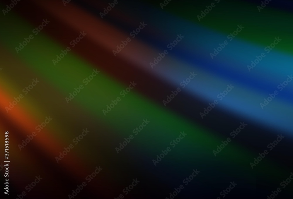 Dark Blue, Yellow vector abstract layout.