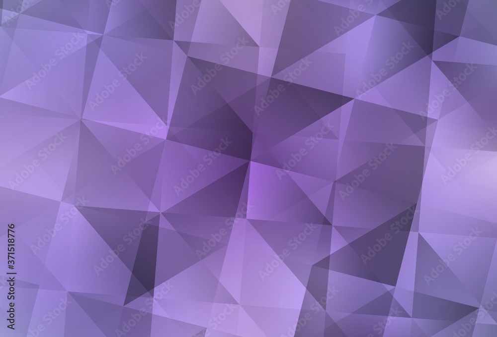 Light Purple vector gradient triangles texture. Light Purple vector gradient triangles texture.