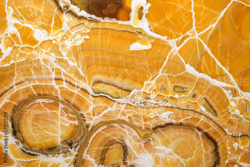 Yellow luxury stone. Marble alabaster background