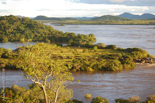 Rio Orinoco,  Puerto Ayacucho, Estado  Amazonas Sur de Venezuela