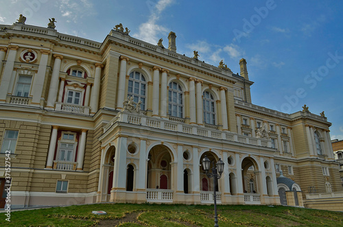 Ukraine, Odessa 04/01/2013. Odesa is a city in the Northern Black Sea region in southern Ukraine. Hero City. The historical center is included in the preliminary list of UNESCO World Heritage Sites.