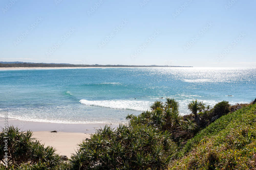 Scenic view of crystal clear seawater Scenic view of crystal clear seawater
