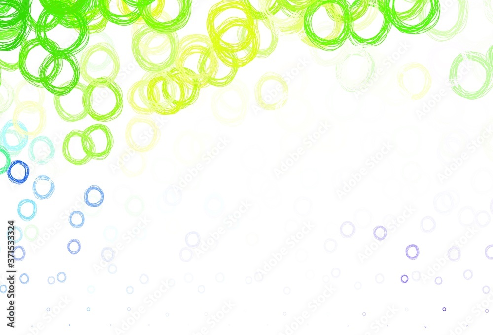Light Pink, Green vector template with circles. Light Pink, Green vector template with circles.