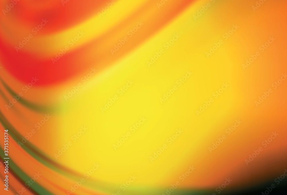 Dark Orange vector glossy abstract background. Dark Orange vector glossy abstract background.