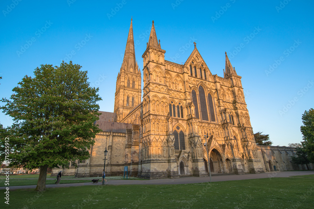 Views of Salisbury Cathedral, Salisbury, Dorset, UK Views of Salisbury Cathedral, Salisbury, Dorset, UK