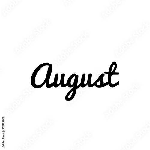 ''August'' illustration