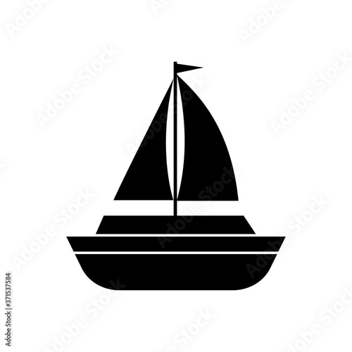 boat icon vector sign symbol