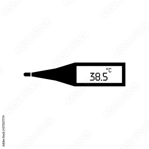 thermometer icon vector