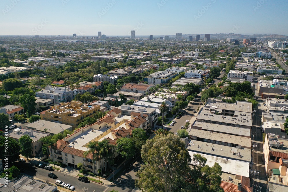 Aerial Photography of Residential Neighborhood in Southern California