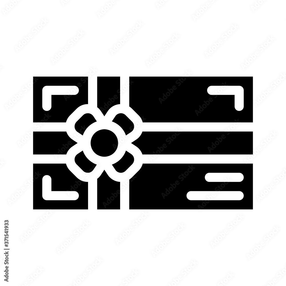 gift for love on dating glyph icon vector illustration gift for love on dating glyph icon vector illustration