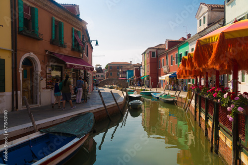 Burano Island Venice, Italy Canal