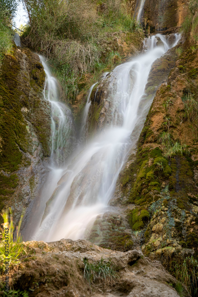 Girlevik waterfalls in Erzincan City