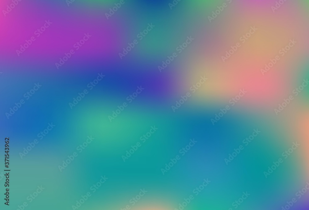 Light Green vector blurred bright texture. Light Green vector blurred bright texture.