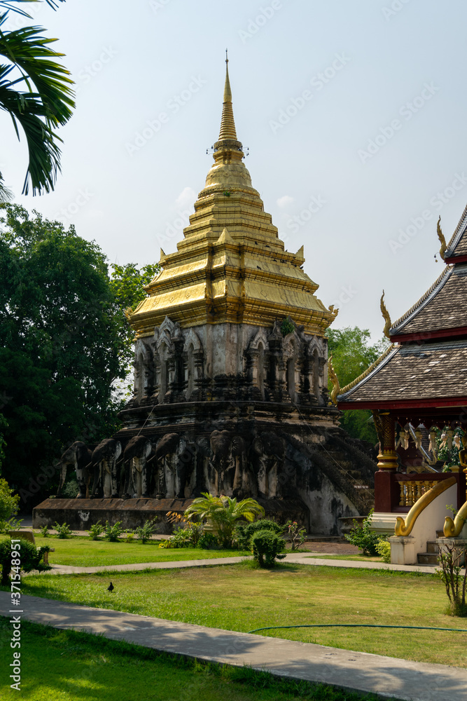 Wat Chiang Man in Thailand (ワット・チェン・マン)