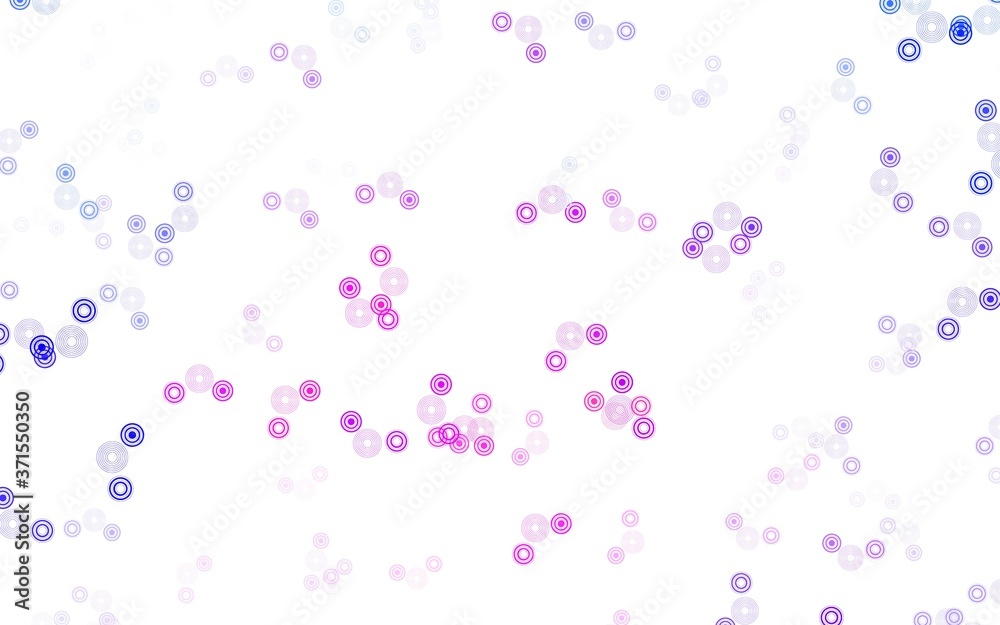 Light Blue, Red vector layout with circle shapes. Light Blue, Red vector layout with circle shapes.