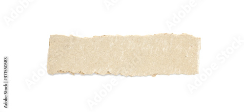 Collection of Recycled paper,crumpled paper,unfolded piece paper on white background