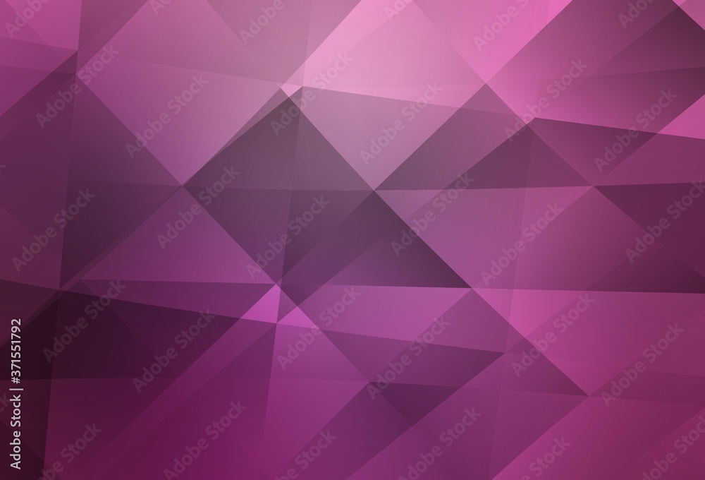 Light Pink vector abstract polygonal template. Light Pink vector abstract polygonal template.