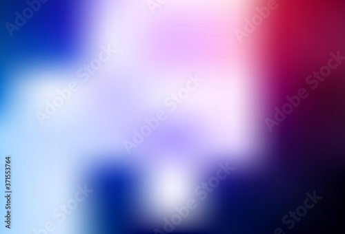 Dark Blue, Red vector glossy abstract background.