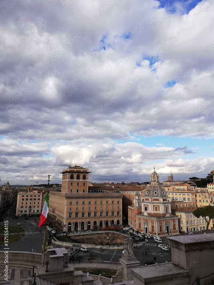 Fototapeta premium view of the city