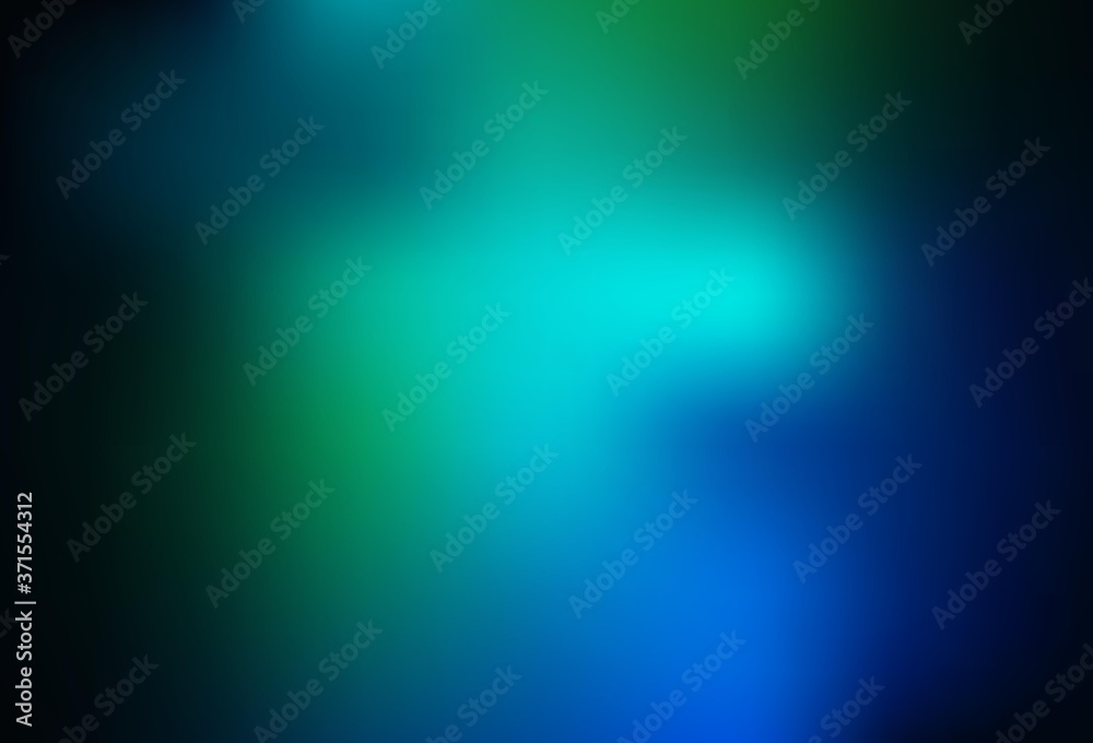Dark Blue, Green vector abstract bright texture.