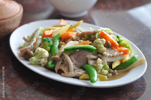 stir fried vegetable