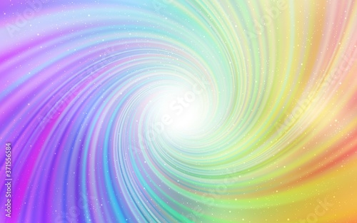 Light Multicolor vector texture with milky way stars. Shining illustration with sky stars on abstract template. Best design for your ad, poster, banner.
