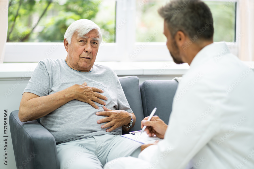 Home Care Elder Patient Talking To Doctor Home Care Elder Patient Talking To Doctor