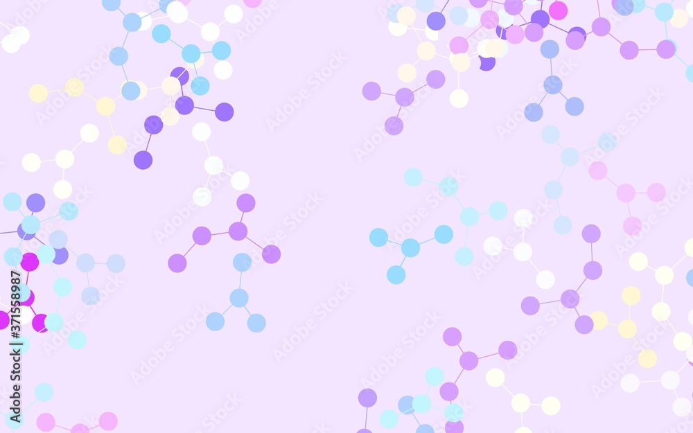 Light Blue, Green vector background with forms of artificial intelligence. Light Blue, Green vector background with forms of artificial intelligence.