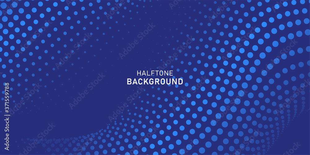 Abstract digital wave particle on blue background Abstract digital wave particle on blue background