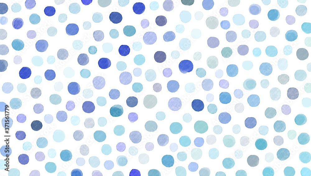 手描きの水玉の壁紙