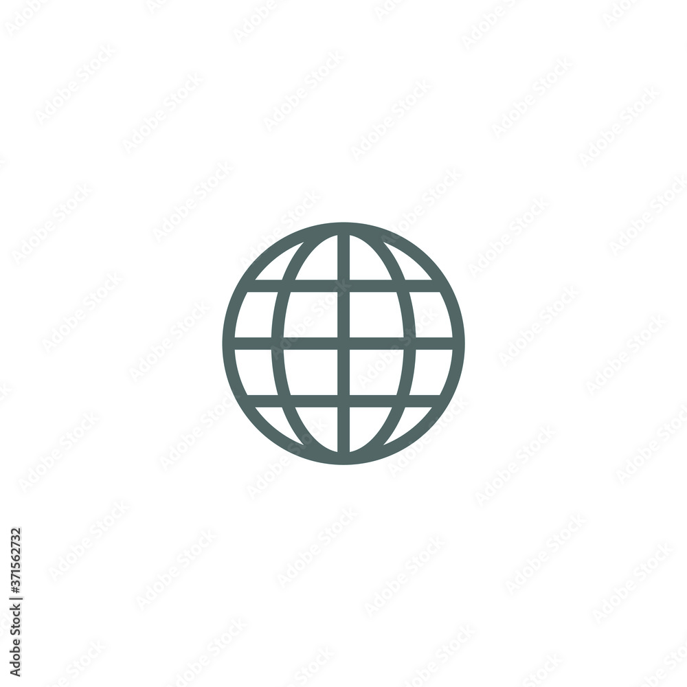 Globe, Earth, World Logo Vector Icon Illustration Globe, Earth, World Logo Vector Icon Illustration