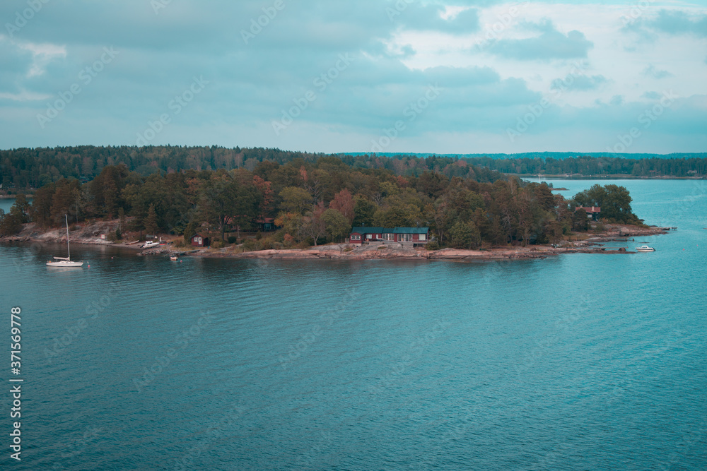 Bay in front of Stockholm