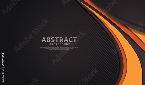Futuristic and dynamic wave abstract overlap layer on pattern background.