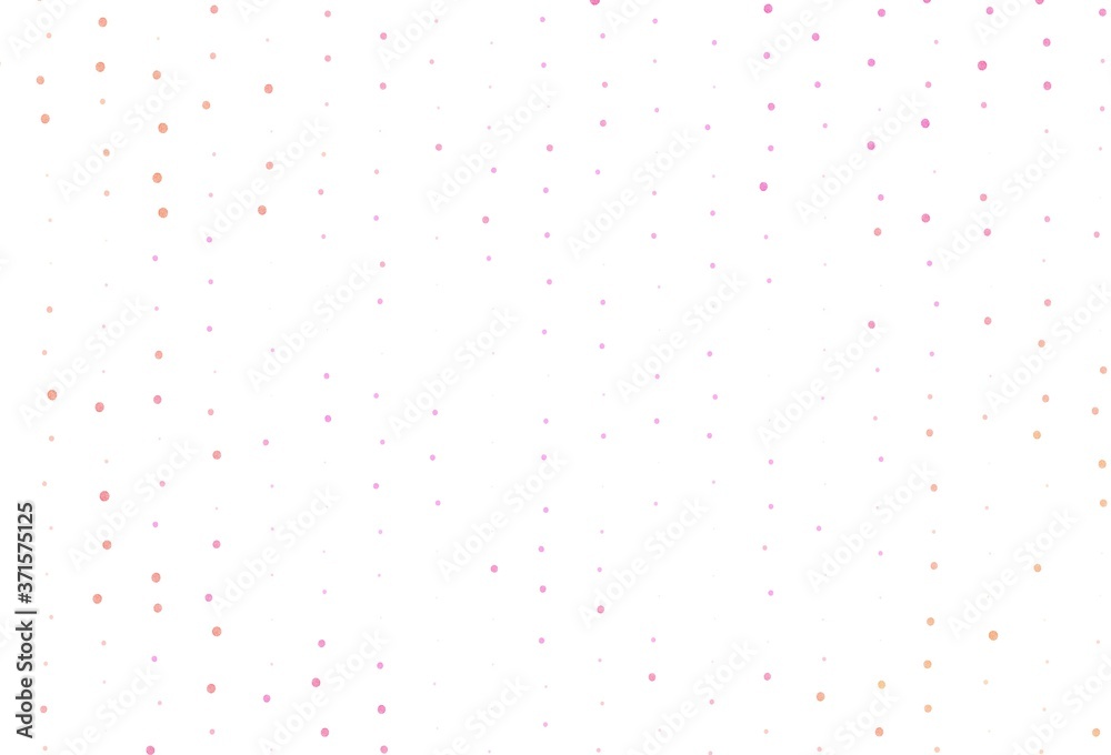 Light Pink, Yellow vector background with spots. Light Pink, Yellow vector background with spots.