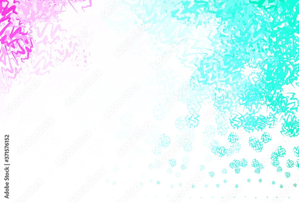 Light Green, Red vector background with wry lines. Light Green, Red vector background with wry lines.