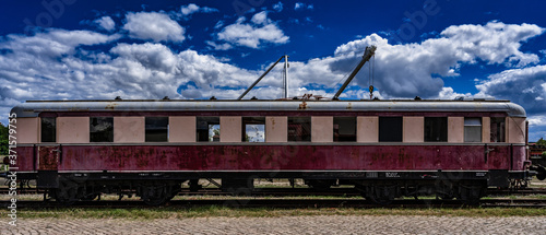 Historic Railroad car photo