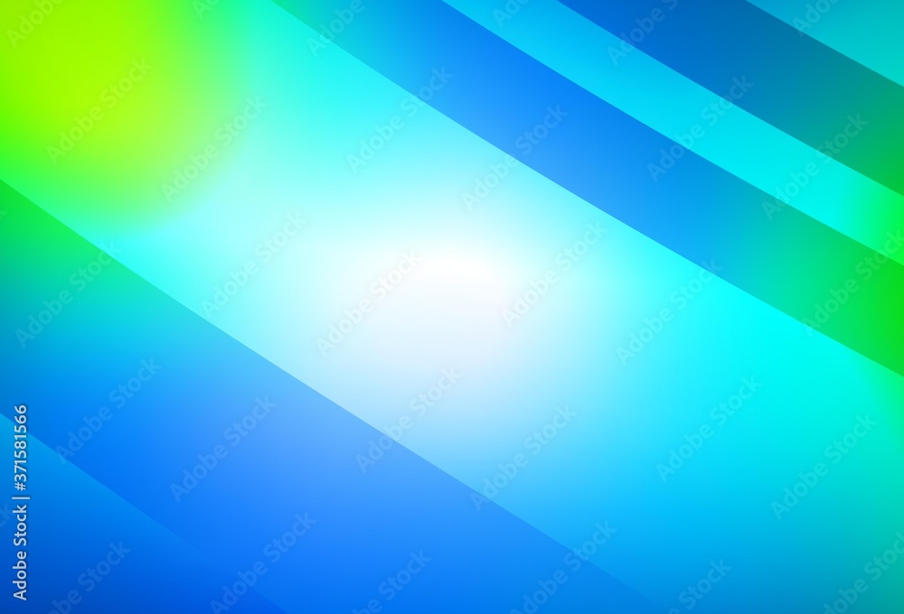 Light Blue, Green vector blurred bright template. Light Blue, Green vector blurred bright template.
