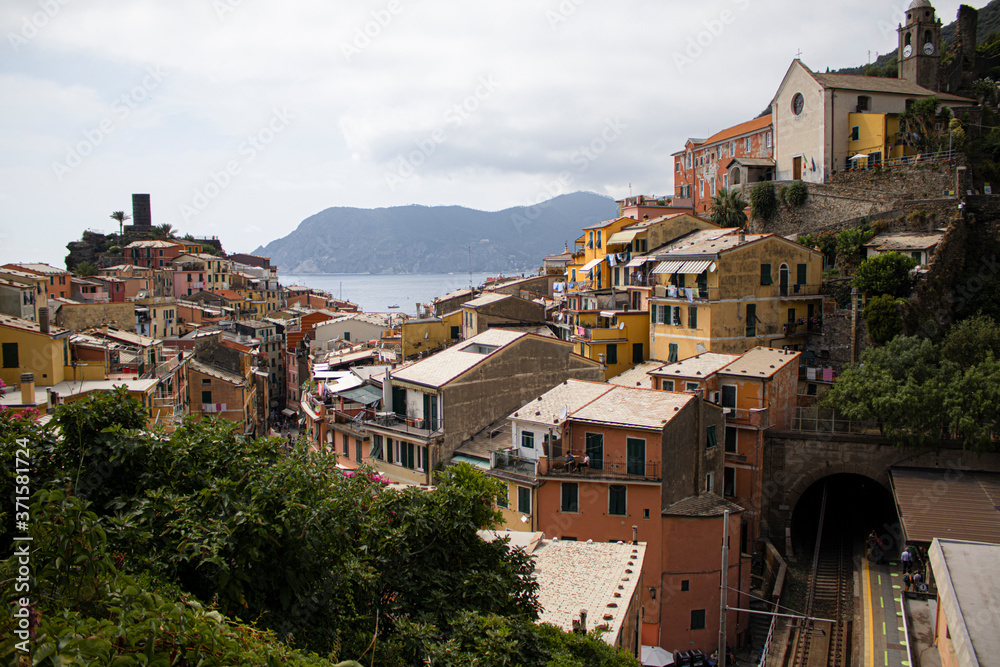 view of the old town Vernazza Cinque Terre