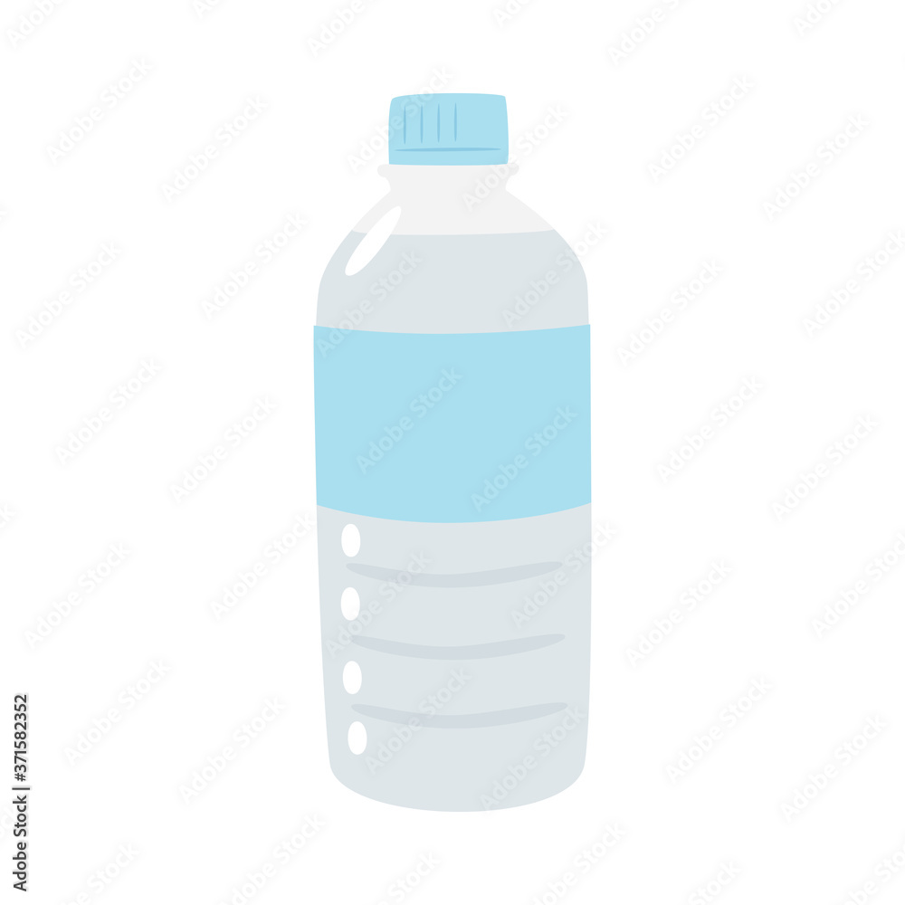 ペットボトルにはいったミネラルウォーターのイラスト Stock Vektorgrafik Adobe Stock
