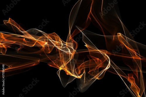 decorative abstract energy smoke background