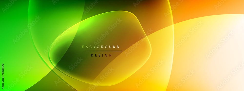 Vector abstract background - liquid bubble shapes on fluid gradient with shadows and light effects. Shiny design template for text Vector abstract background - liquid bubble shapes on fluid gradient with shadows and light effects. Shiny design template for text